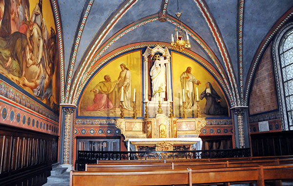 Cathédrale Notre-Dame	- Chapelle du sacré-chœur - Grenoble