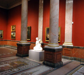 Occitanie Montpellier Musée Fabre Salles des colonnes