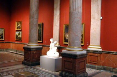 Occitanie Montpellier Musée Fabre Salles des colonnes