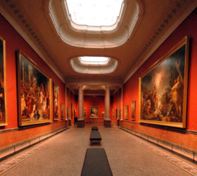 Occitanie Montpellier Musée Fabre Salles des colonnes