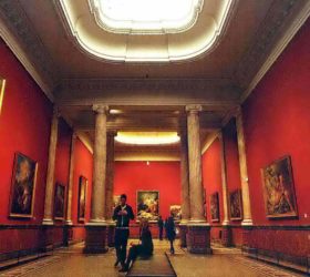 Occitanie Montpellier Musée Fabre Salles des colonnes