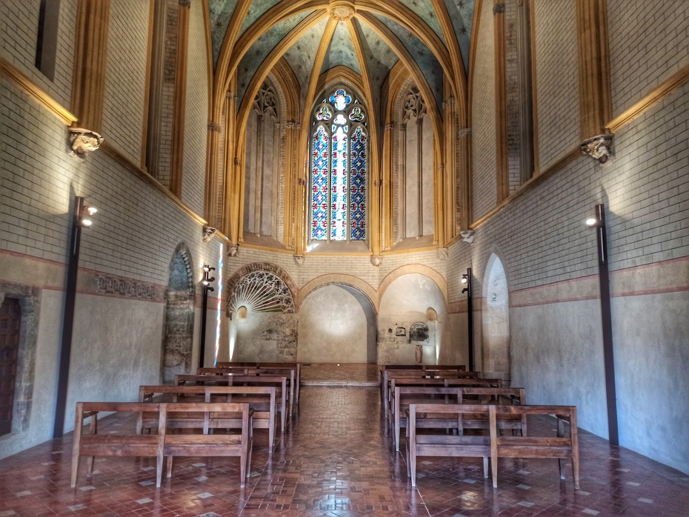 Chapelle haute et basse, Palais des Rois de Majorque MH, Perpignan